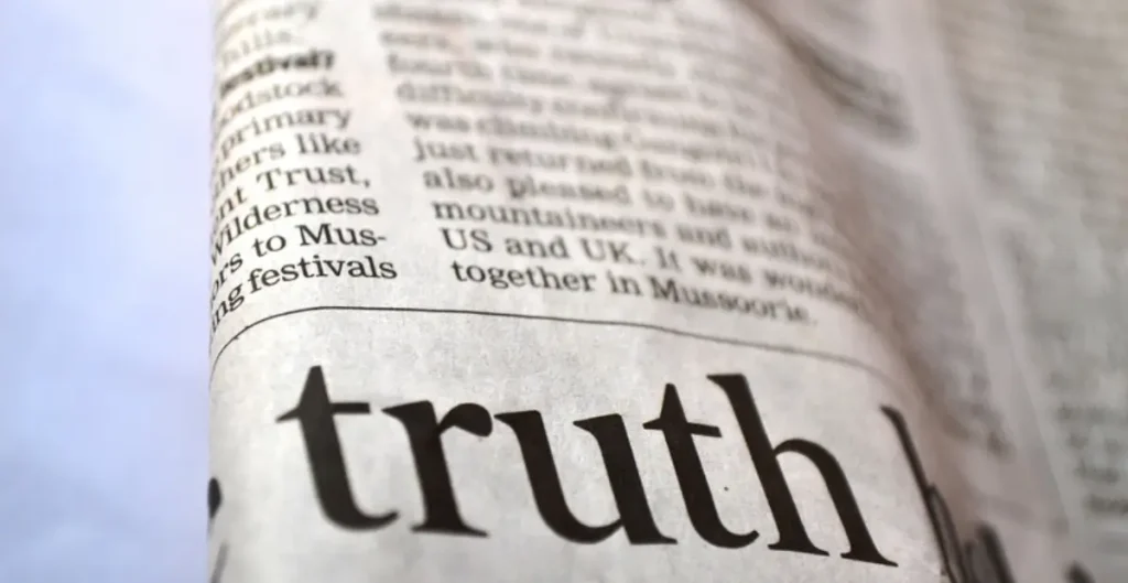 Truth and accountability in media