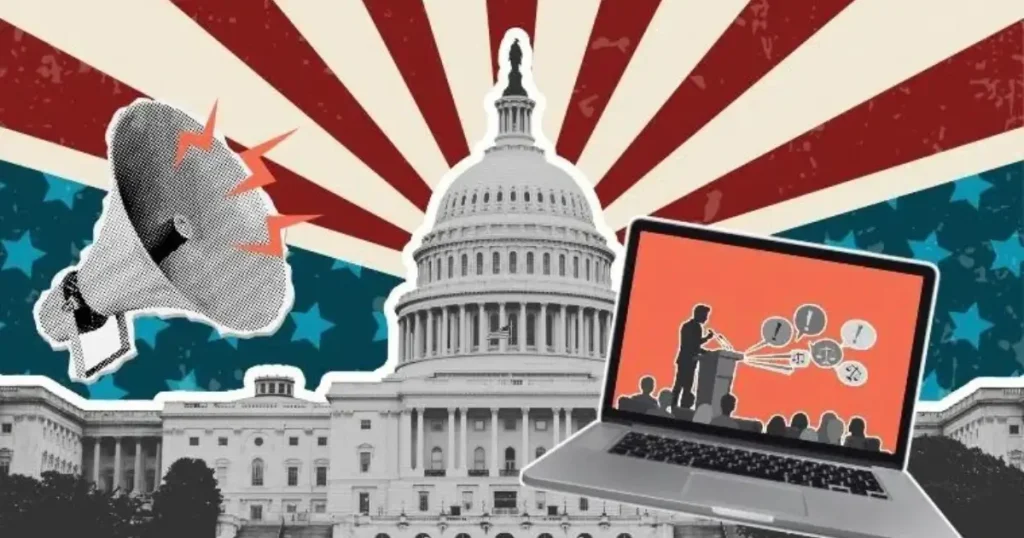 Political media host for hire