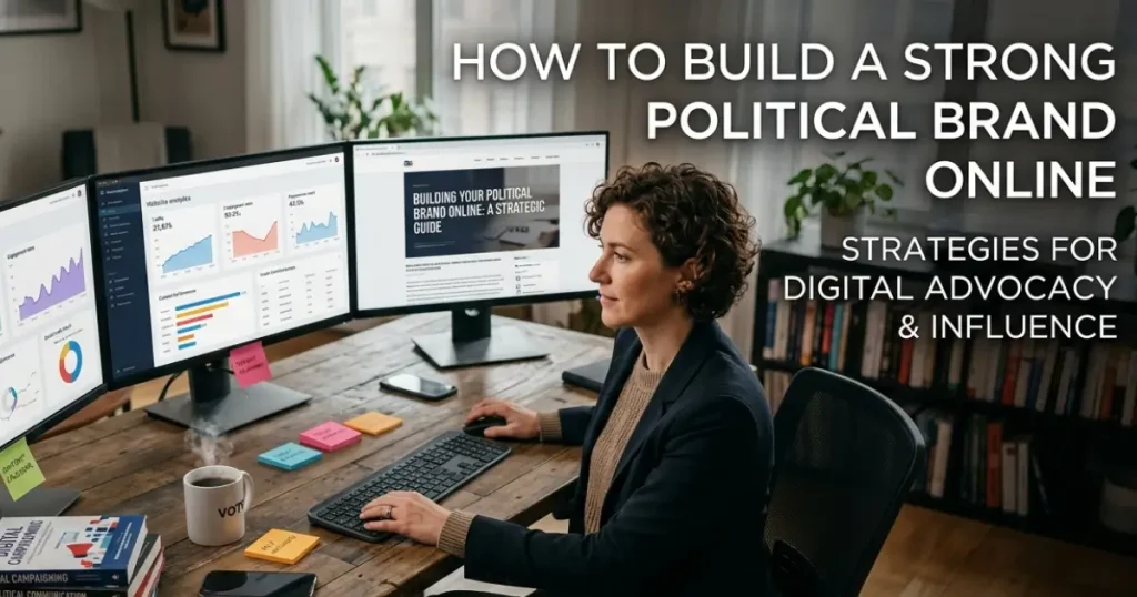 how to build a strong political brand online